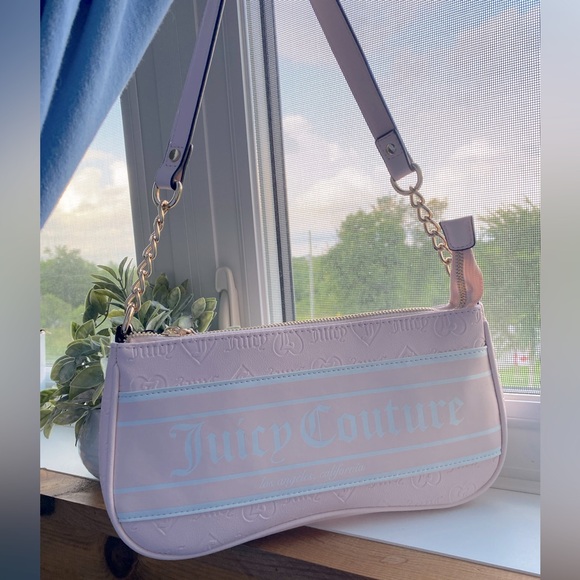 pink juicy couture shoulder bag - Picture 4 of 5